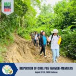 Inspectors from the DA-BAFS Organic Agriculture Division and DA-Regional Field Office Region III Regulatory Division inspected five core PGS group farmer-members in Norzagaray and Angat, Bulacan