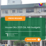 House OKs 2025 DA, NIA budgets