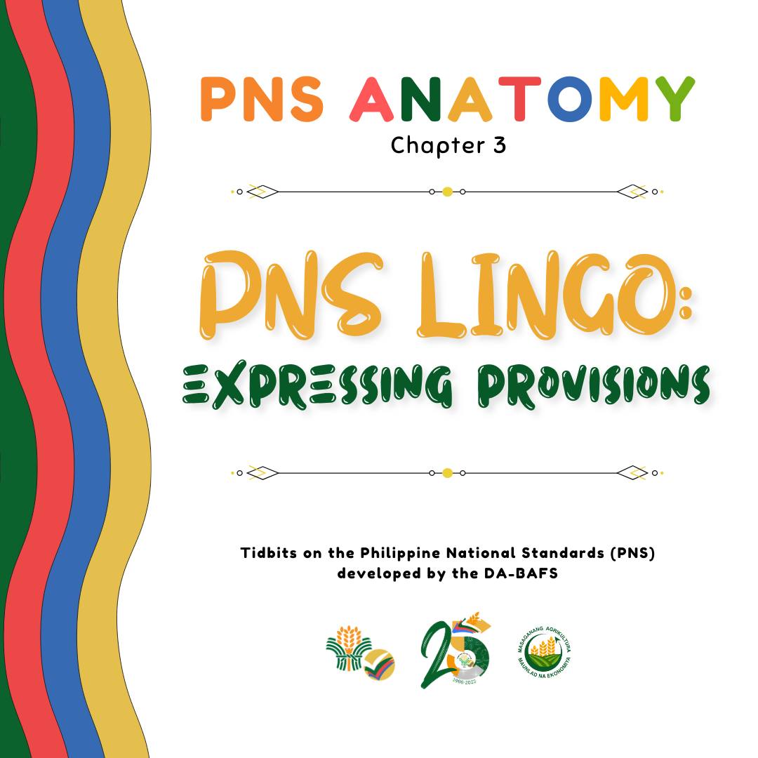 PNS ANATOMY  Chapter 3 – PNS Lingo: Expressing Provisions