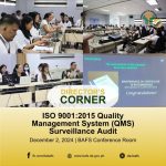 ISO 9001:2015 Quality Management System (QMS) Surveillance Audit