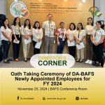 Oath Taking Ceremony of DA-BAFS Newly Appointed Employees for FY 2024