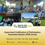 Supervised Certification of Participatory Guarantee System (PGS) Group in South Cotabato