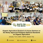 Organic Agriculture Division (OAD) conducted an in-house seminar on the newly approved Philippine National Standards on Organic Agriculture