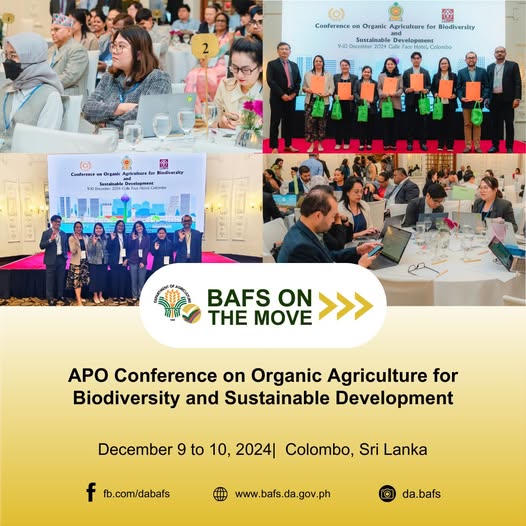 APO Conference on Organic Agriculture for Biodiversity and Sustainable Development in Colombo, Sri Lanka