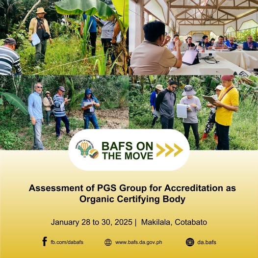 Assessment of PGS Group for Accreditation as Organic Certifying Body