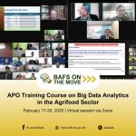 APO Training Course on Big Data Analytics in the Agrifood Sector