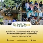 Surviellance Assessment of PGS Group for Accreditation as Organic Certifying Body