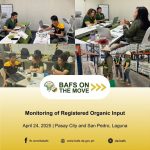 Monitoring of Registered Organic Input