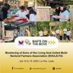 Monitoring of Sons of the Living God United Multi-Sectoral Farmers Association (SOULS-FA)