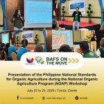 Presentation of the Philippine National Standards for Organic Agriculture during the National Organic Agriculture Program (NOAP) Workshop